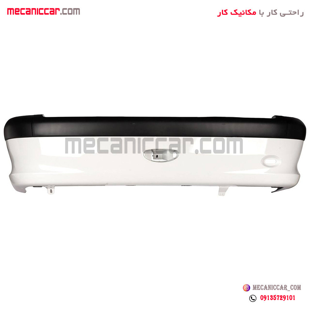مجموعه سپر عقب پژو 206 صندوقدار با جای سنسور سروصنعت