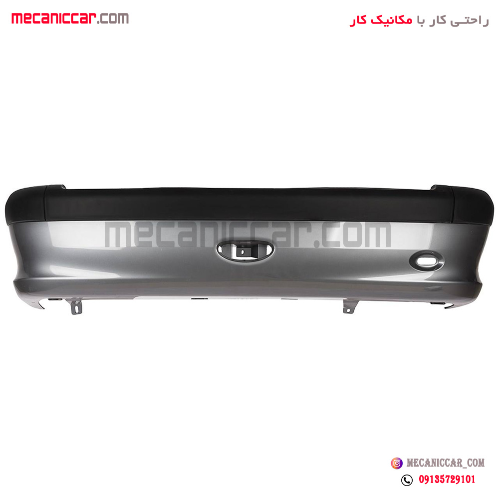 مجموعه سپر عقب پژو 206 صندوقدار با جای سنسور سروصنعت