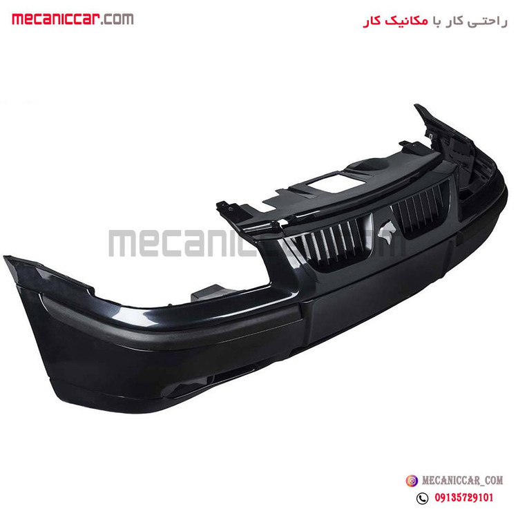 مجموعه سپر جلو با دیاق سمند LX سروصنعت