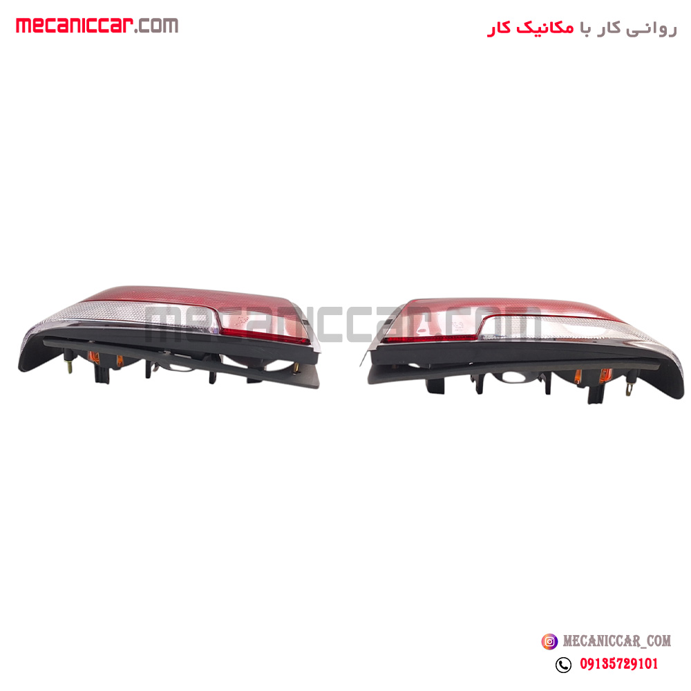 چراغ خطر زیر سفید پژو 405 اسکو