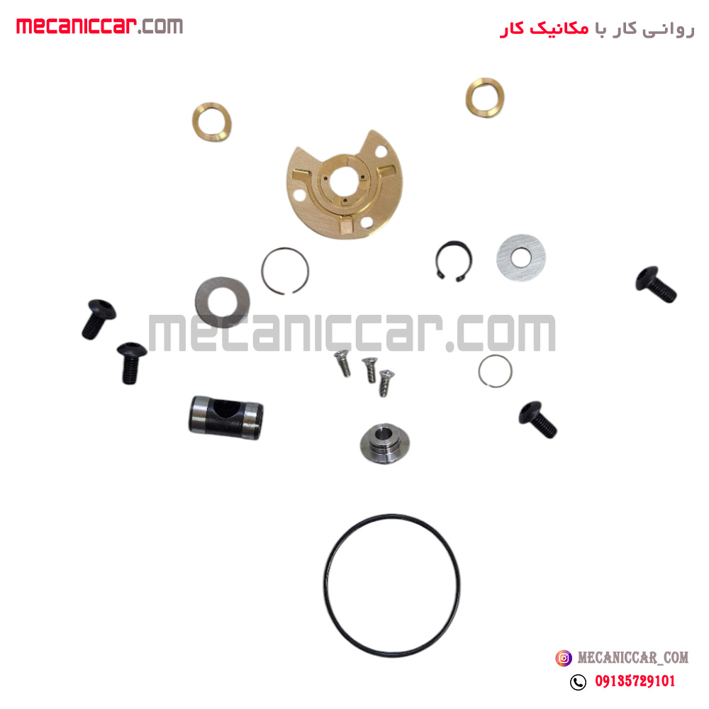 لوازم کامل تعمیراتی توربو شارژ سمند ملی EF7 نابکو