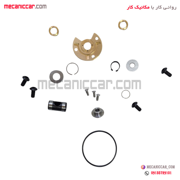 لوازم کامل تعمیراتی توربو شارژ سمند ملی EF7 نابکو