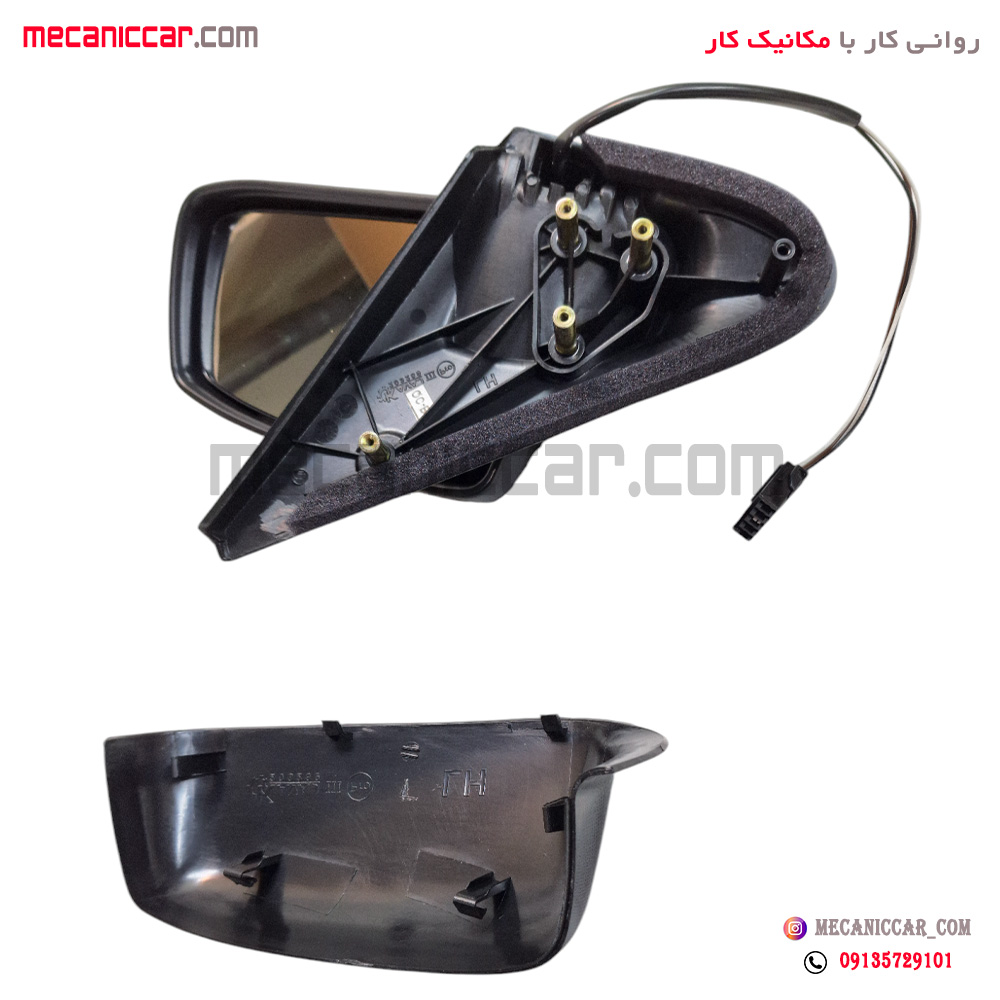 اینه کامل برقی پژو 405 slx راست کاوج