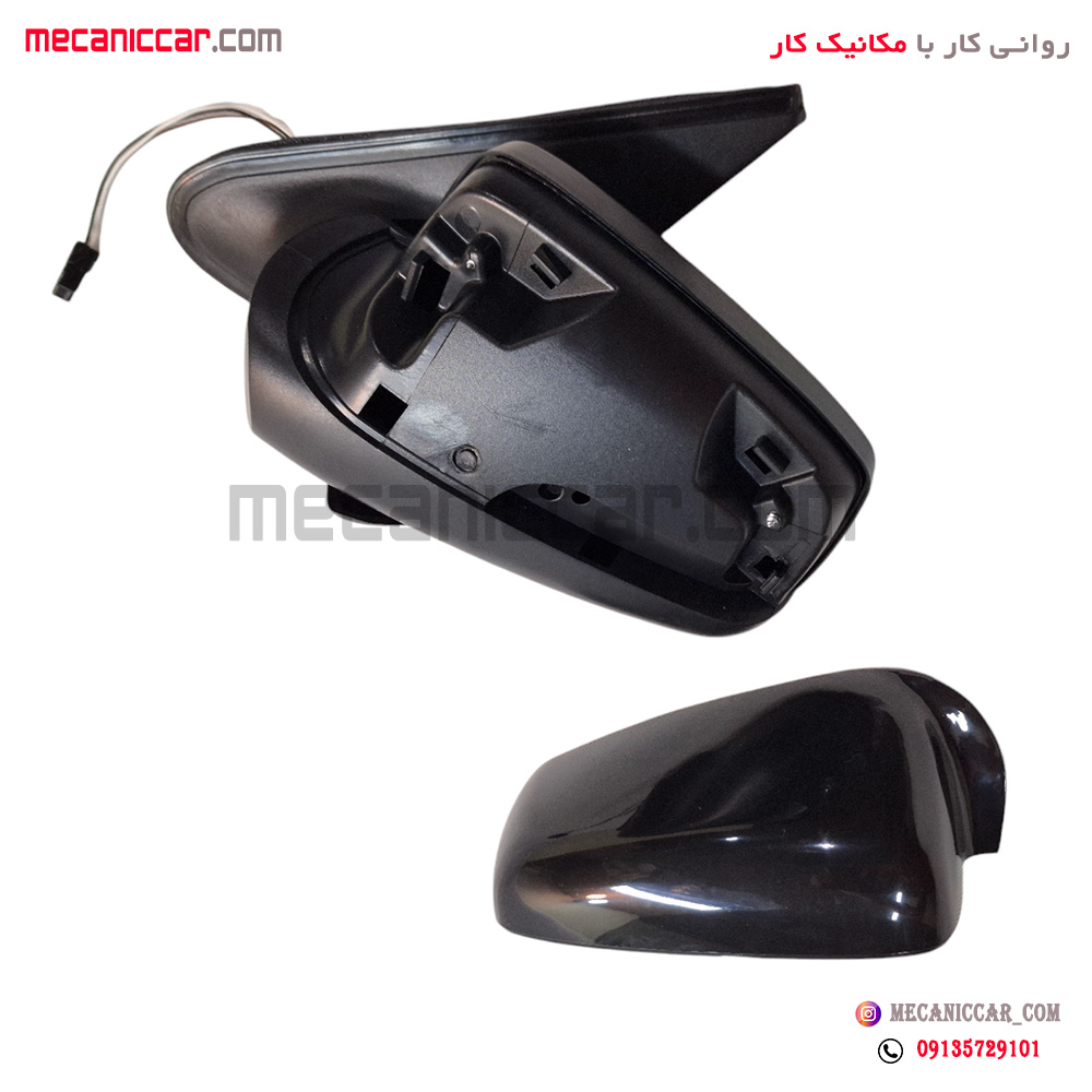 اینه کامل برقی پژو 405 slx چپ کاوج
