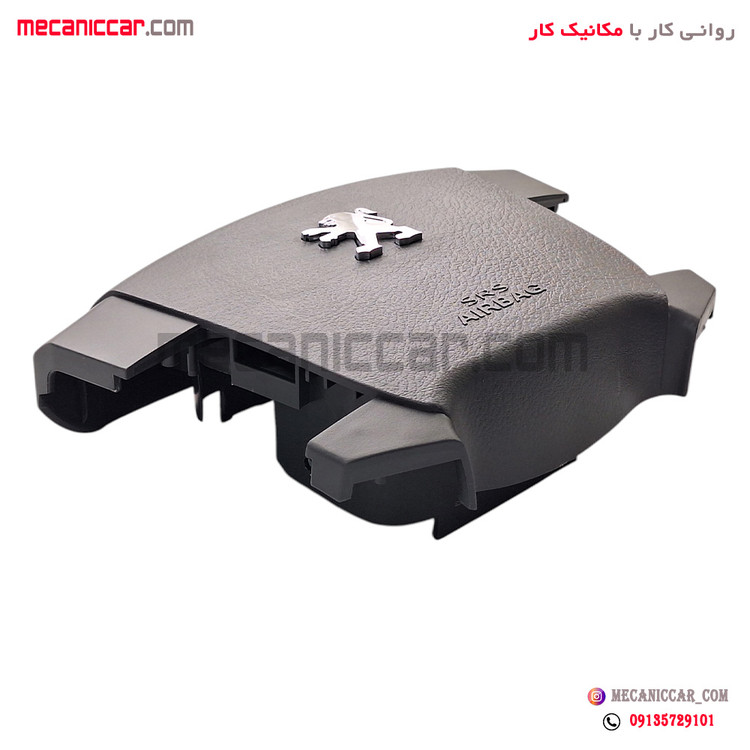 قاب (درپوش) ایربگ چپ کلید و ولوم رو فرمان پژو پارس هیرکان