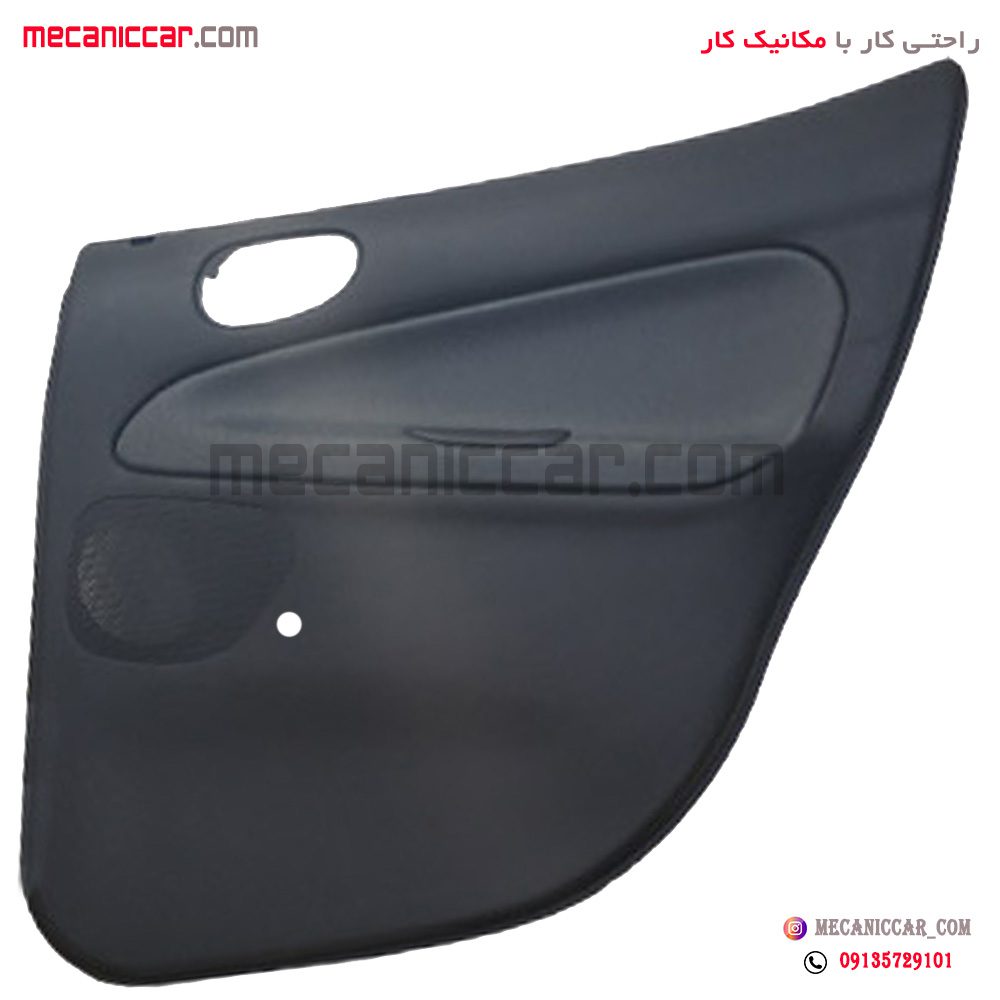 رودری عقب راست پژو 206 تیپ 2 طرح باران اذین پارت