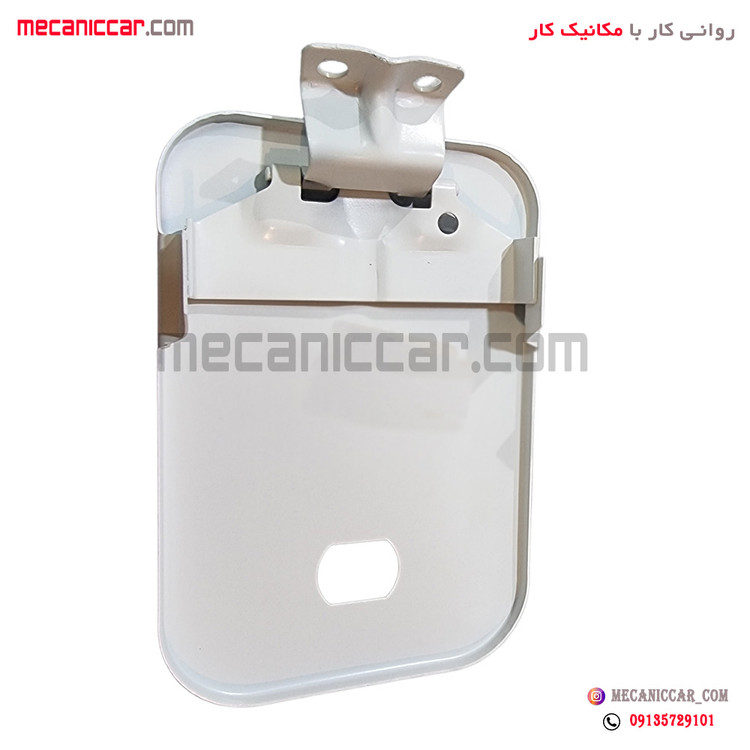 درب باک بیرونی سفید پراید دوگانه سوز
