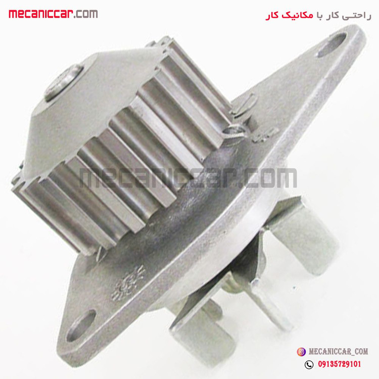 واتر پمپ تیپ 2 پژو 206 18 دندانه BSA