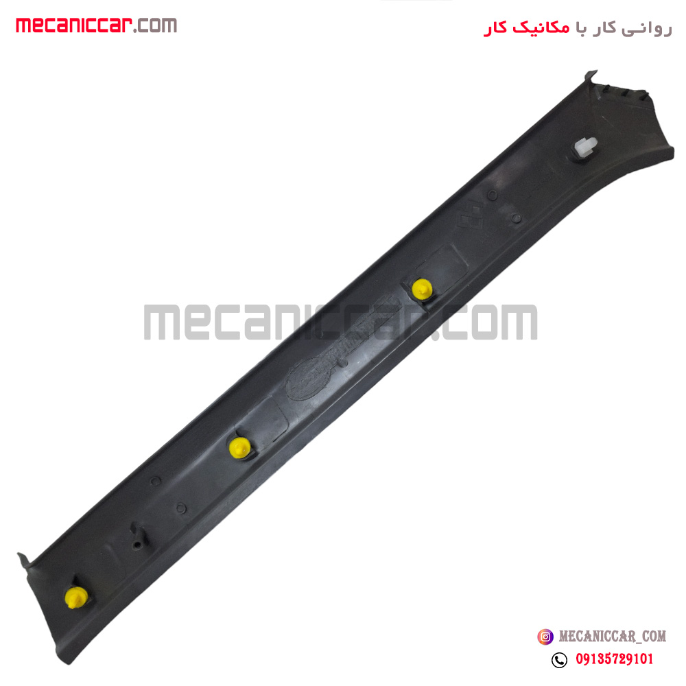 قاب روکش ستون شیشه جلو راست طوسی پراید 131 و 111