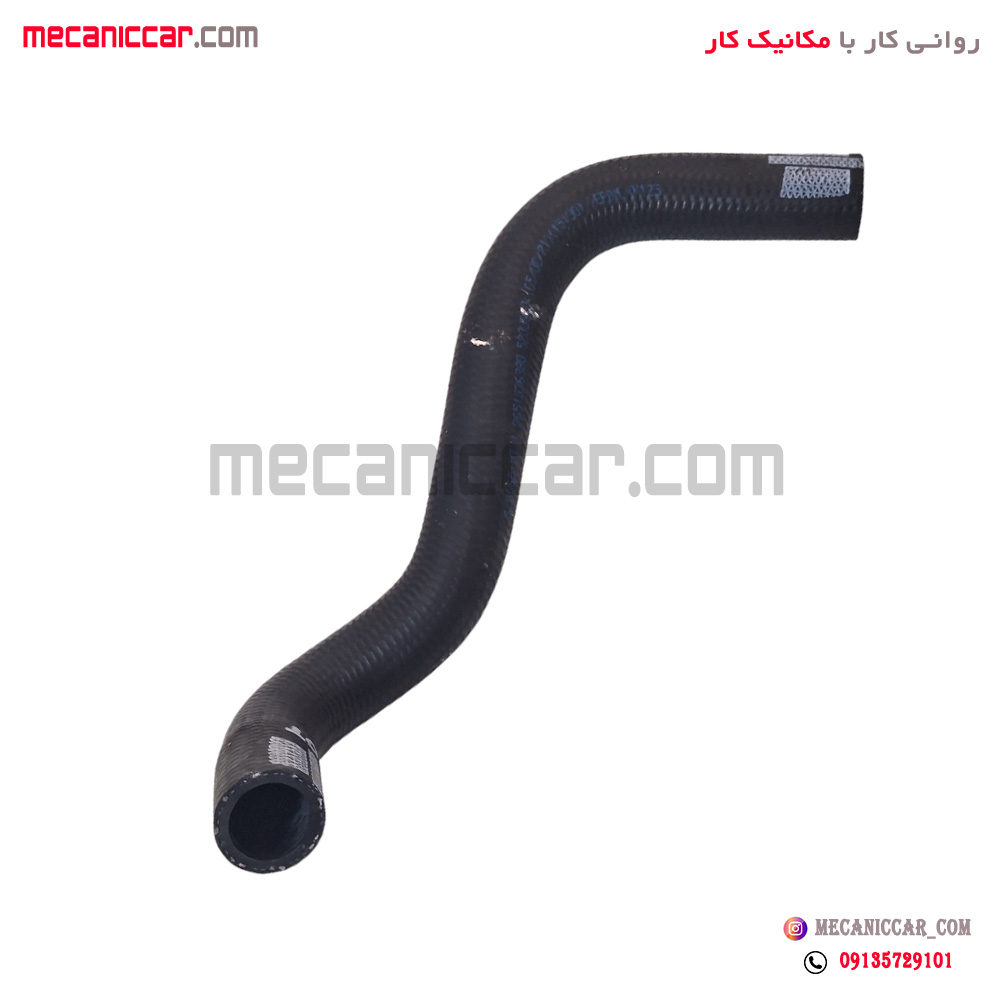 شیلنگ (جنت) خروجی اب پایین منبع (مخزن) انبساط به سه راهی پژو 206 و 207 ایساکو