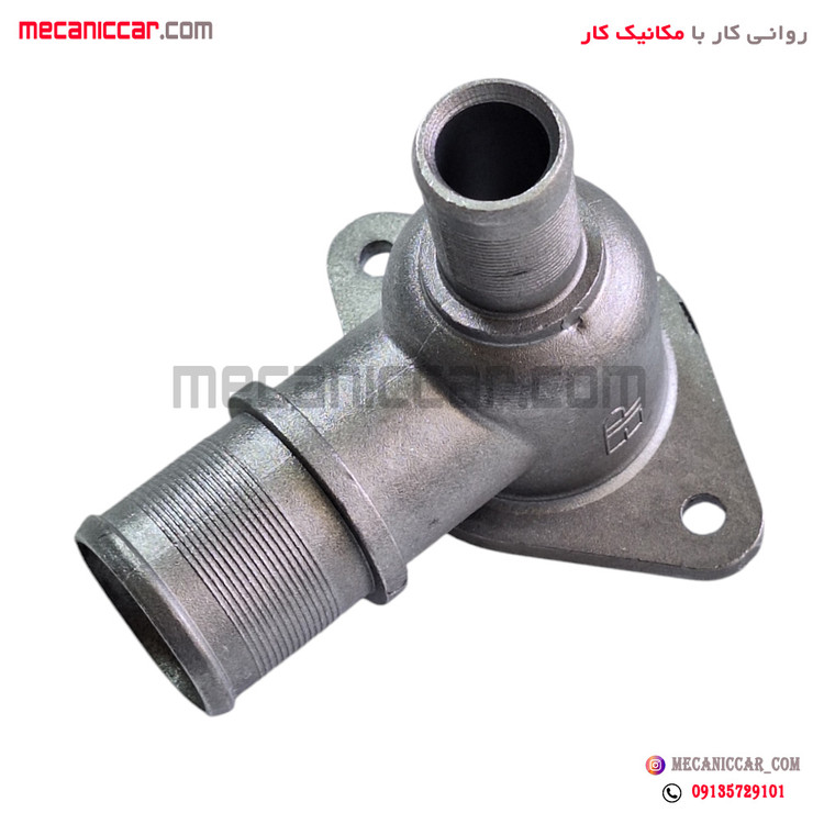 سه راهی اب پشت سیلندر موتور الومینیومی پژو 206 تیپ 5 اترنال