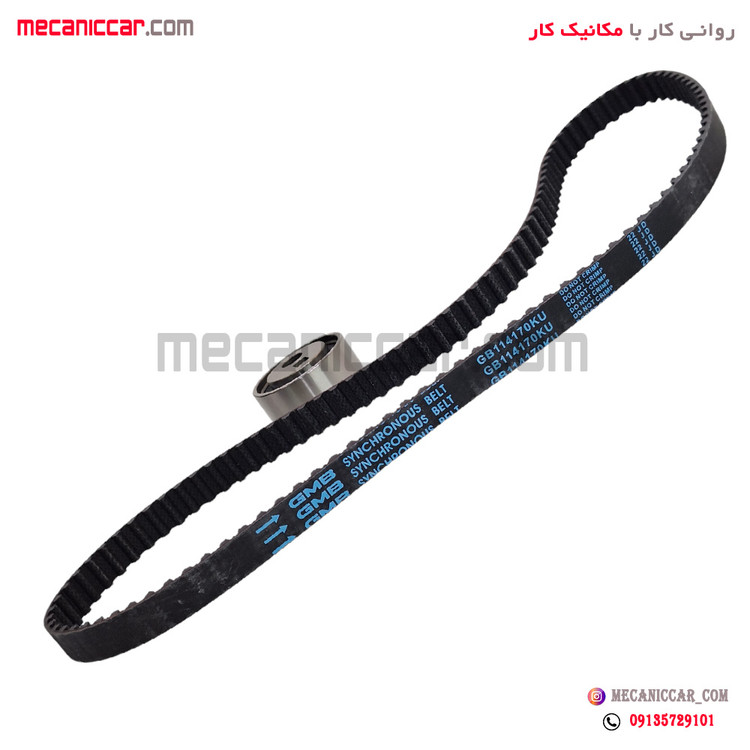کیت تسمه تایم پژو 405 و پارس و سمند سبز پاور گریپ فیدار