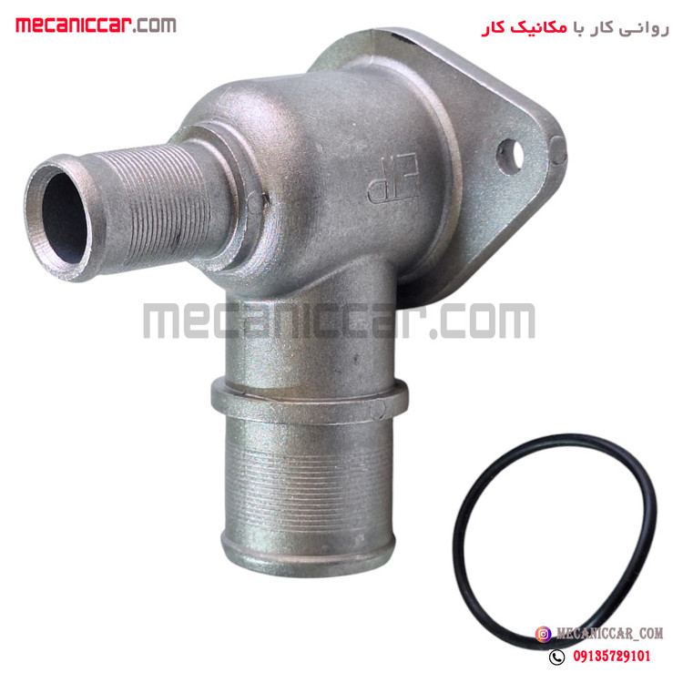 سه راهی اب پشت سیلندر موتور الومینیومی پژو 206 تیپ 5 اترنال