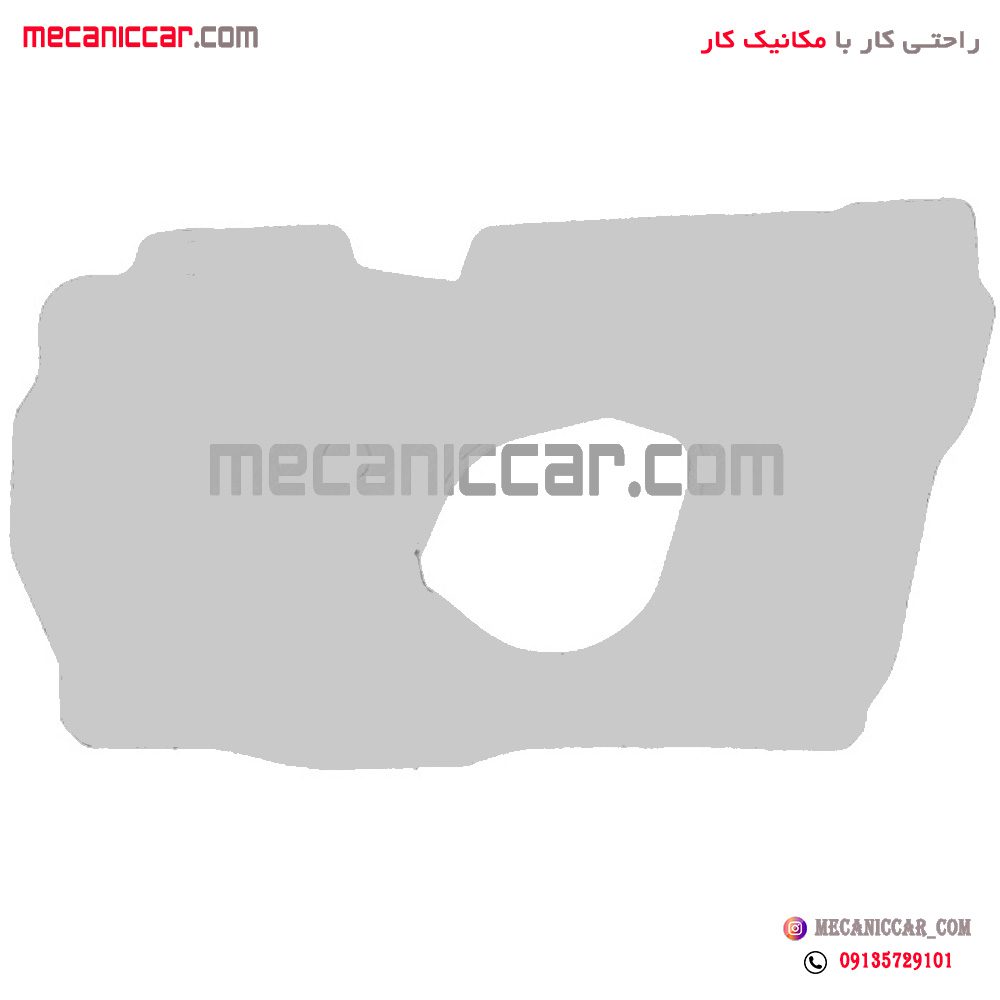 عایق رودری جلو راست پژو 206