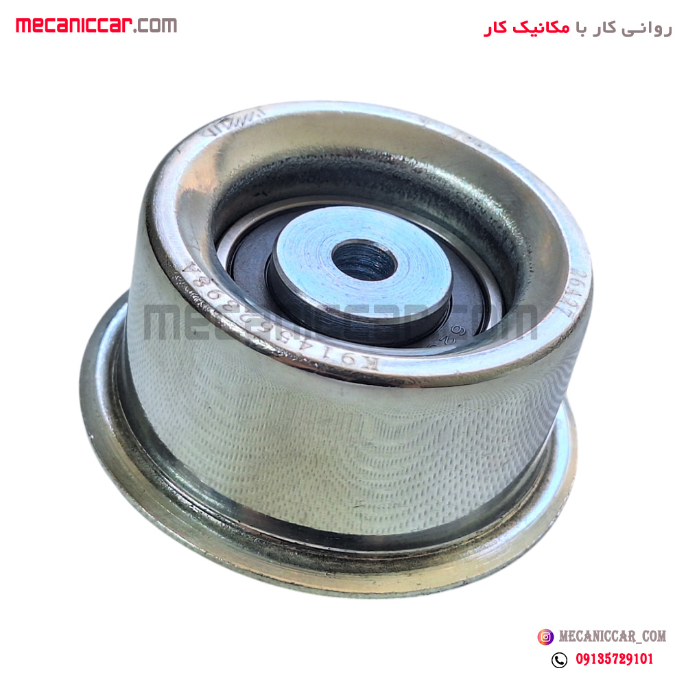 بلبرینگ تسمه تایم فلزی ثابت سمند ملی EF7 و دنا اورجینال ایساکو