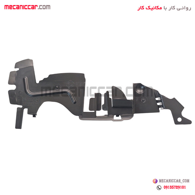 صفحه محافظ هدایت کننده جریان هوا (بادگیر) چپ پژو 207 ایساکو