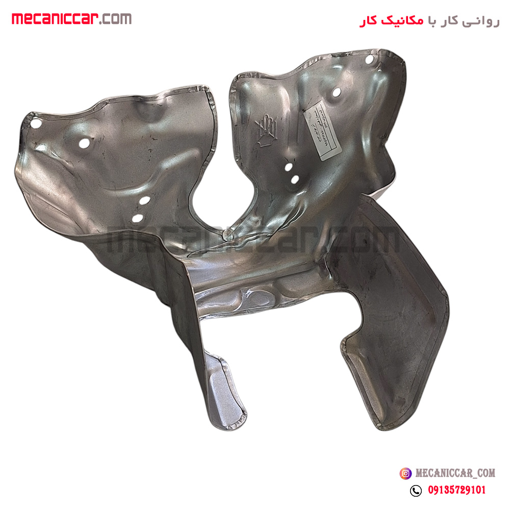 عایق (محافظ) حرارتی روی منیفولد دود فلزی پژو 206