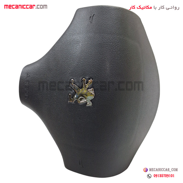 قاب (درپوش) ایربگ چپ جدید پژو 206 (بدون ارم)