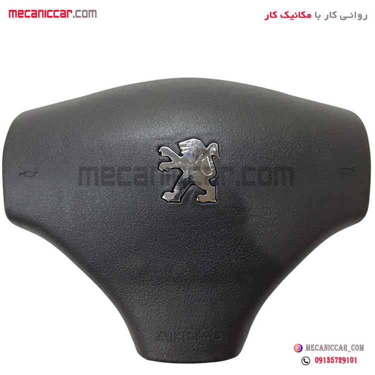 قاب (درپوش) ایربگ چپ جدید پژو 206 (بدون ارم)