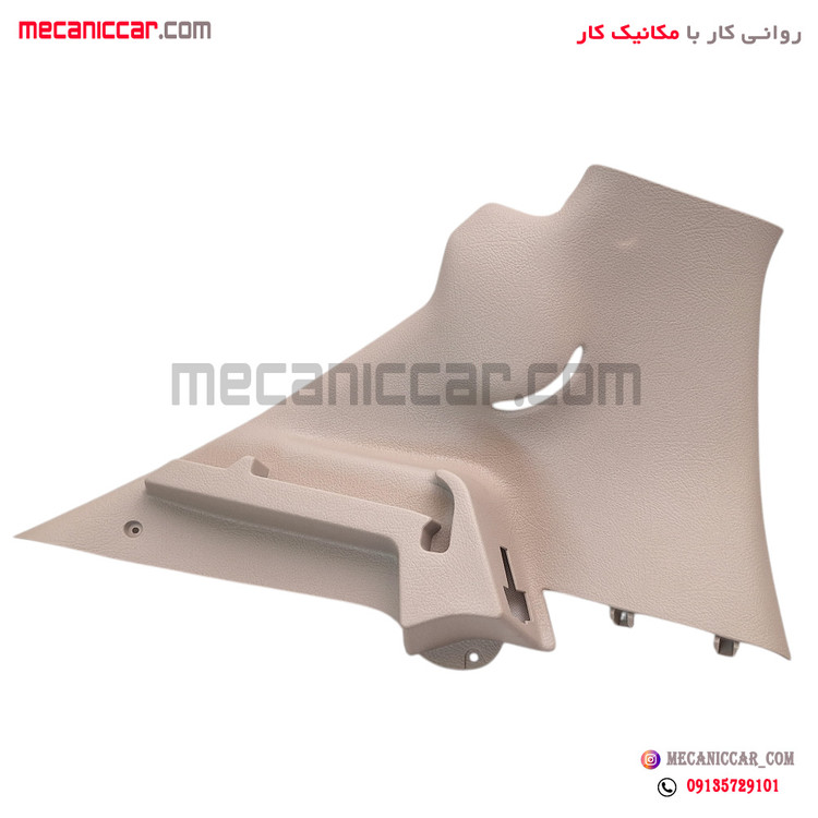 قاب روکش ستون بالا عقب چپ پژو 206 هاچبک