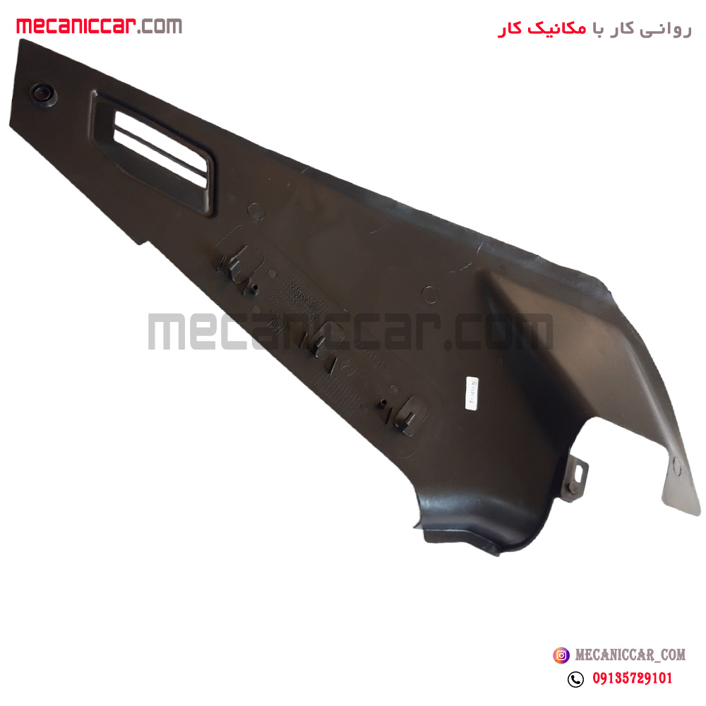 قاب کنار کنسول داشبورد قدیم راست مشکی پژو 405 و پارس