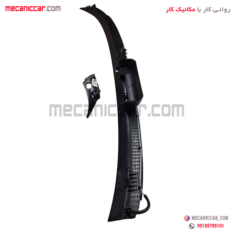 شبکه هواکش زیر برف پاک کن و شیشه کامل با متعلقات شیشه شوی پژو 405 و پارس تهران فام