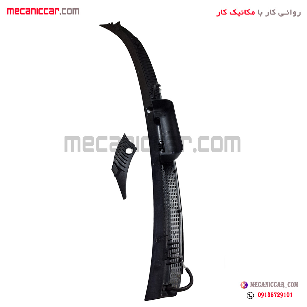 شبکه هواکش زیر برف پاک کن و شیشه کامل با متعلقات شیشه شوی پژو 405 و پارس تهران فام