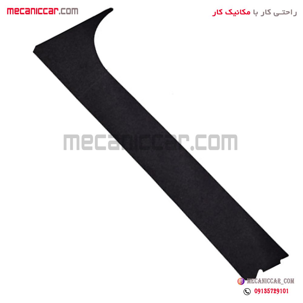 برچسب روی کلاف ستون بیرونی عقب چپ 206