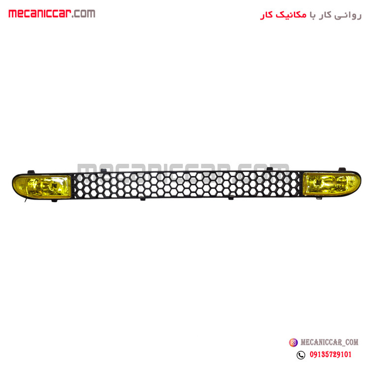 زنبوری داخل سپر پرژکتوردار زرد پراید