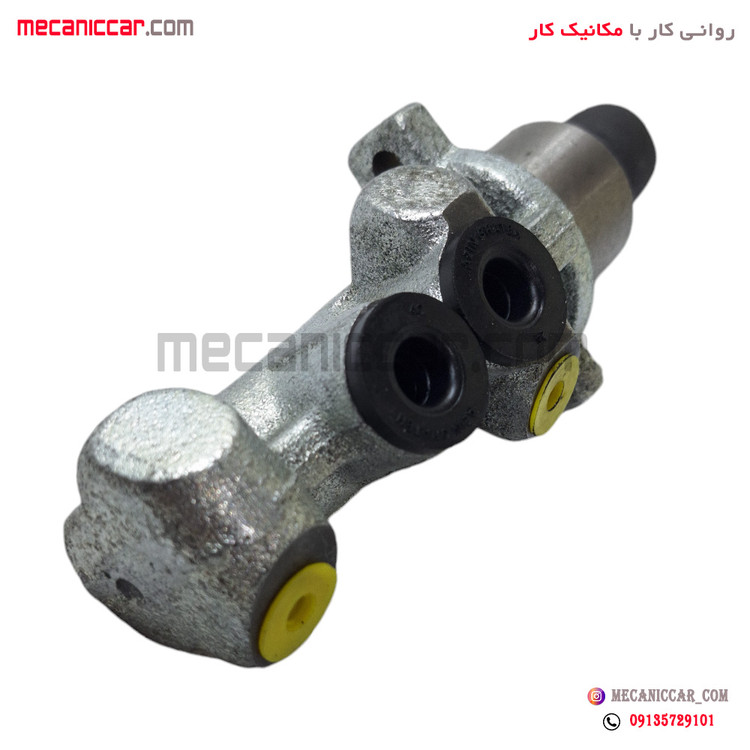 پمپ ترمز چدنی ABS زیر پا 9 اینچ (قطر 22) پژو 405 و پارس و سمند و مزدا ترمز سازان