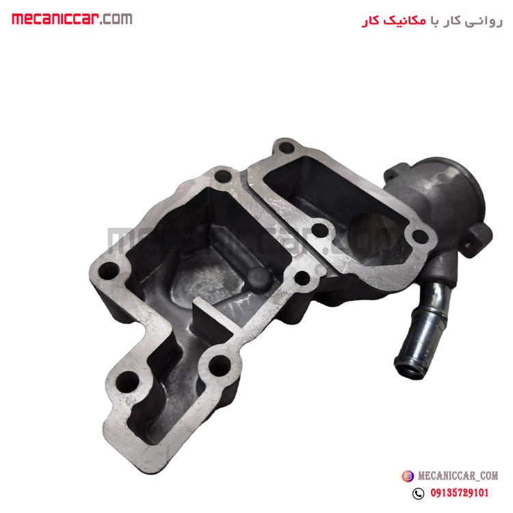 پوسته هوزینگ ترموستات (اب) الومینیومی تیپ 2 پژو 206 کهن دژ