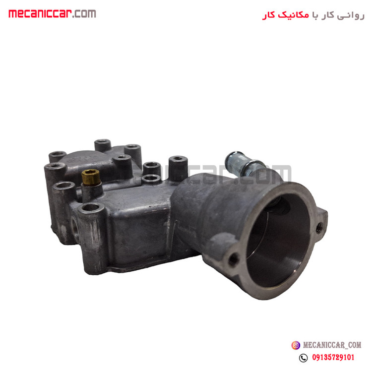 پوسته هوزینگ ترموستات (اب) الومینیومی تیپ 2 پژو 206 کهن دژ