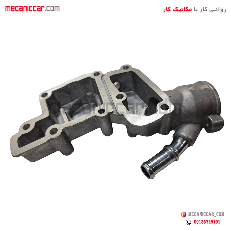 پوسته هوزینگ ترموستات (اب) الومینیومی تیپ 2 پژو 206 کهن دژ