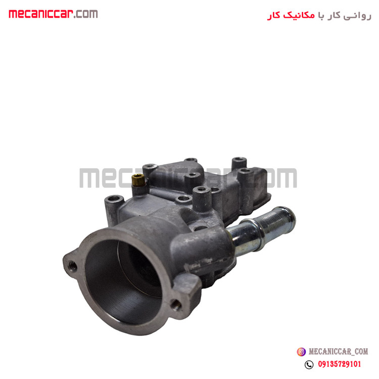 پوسته هوزینگ ترموستات (اب) الومینیومی تیپ 2 پژو 206 کهن دژ