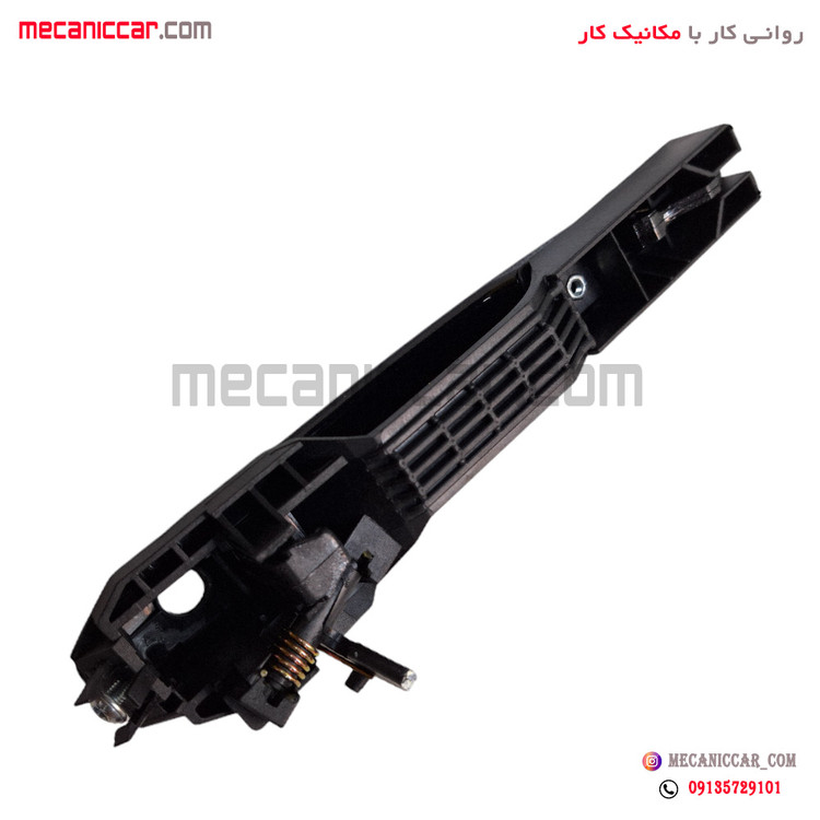 دستگیره درب بازکن بیرونی مشکی جلو چپ دنا و سمند سورن پلاس