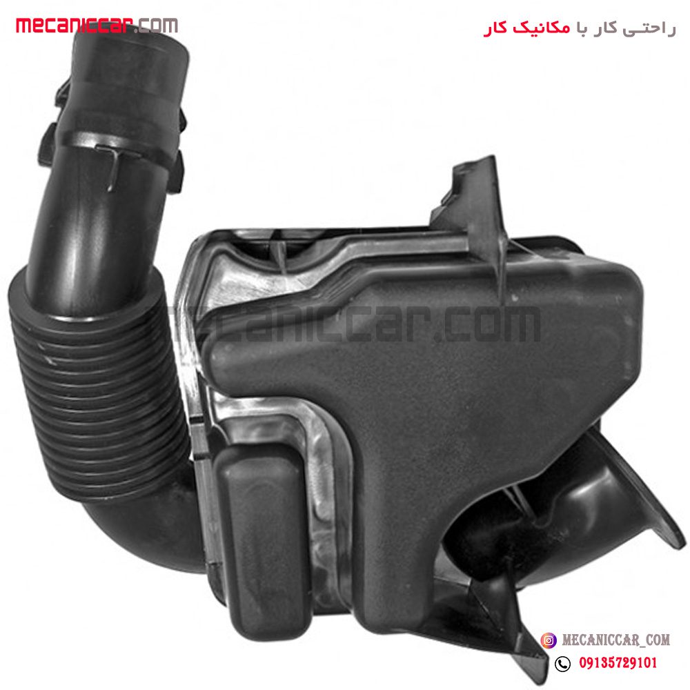 رزوناتور هواکش مدل بالا تیپ 2 پژو 206 لوله دار ایده پارت
