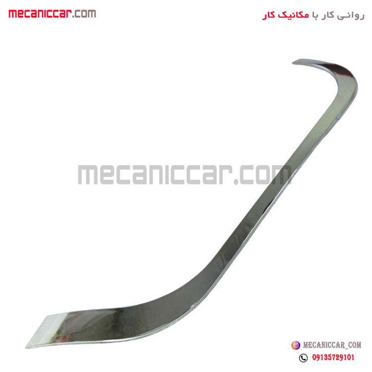 زه دور جلو پنجره پراید 141 کروم