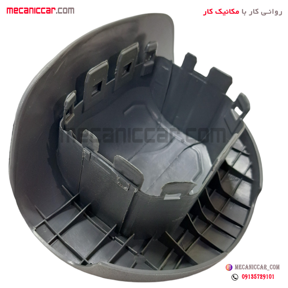 قاب (درپوش) ایربگ چپ فرمان خاکستری تیبا