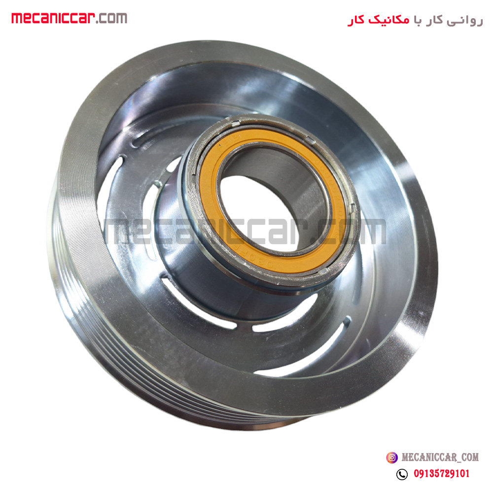 پولی کمپرسور کولر جدید پژو 206 هیرکان