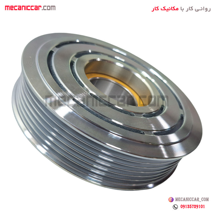 پولی کمپرسور کولر جدید پژو 206 هیرکان
