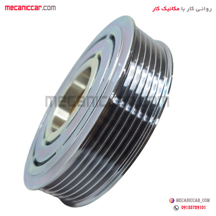 پولی کمپرسور کولر جدید پژو 206 هیرکان