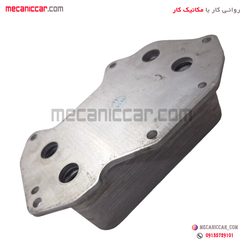 رادیاتور خنک کننده اویل ماژول 14 لایه دناپلاس توربو شارژ هیرکان