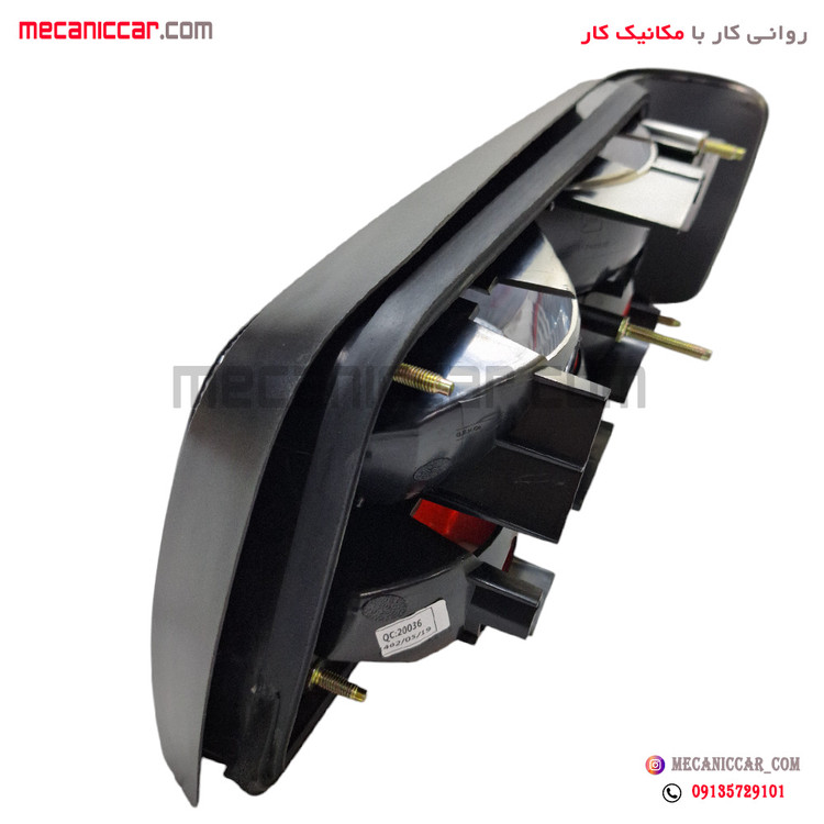 چراغ خطر قرمز-دودی روشن عقب چپ پژو پارس