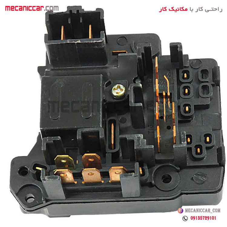 یونیت برقی دسته چراغ راهنما پراید الما