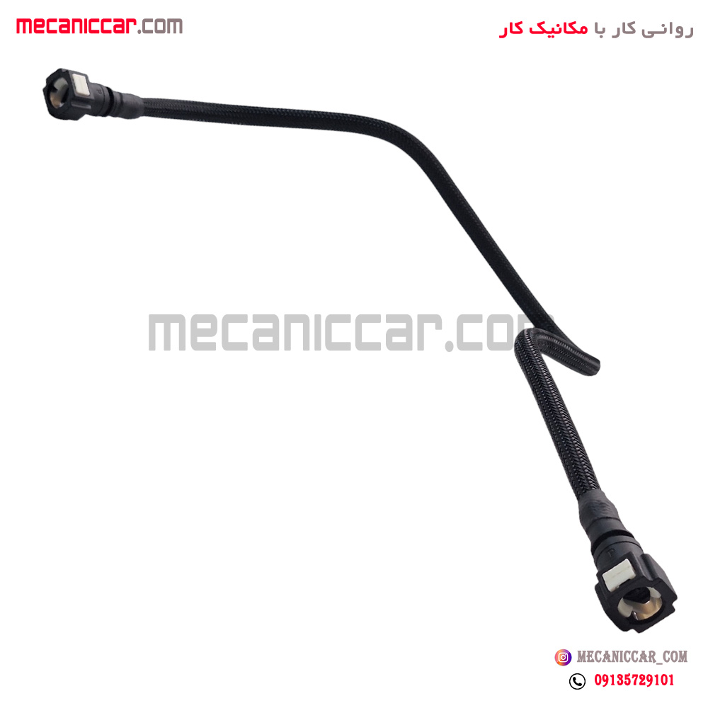 شیلنگ (لوله سوخت) بنزین ریل سوخت پژو 405 و پارس tu5 تپش صنعت