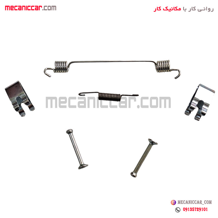 ست فنر لنت چرخ عقب جدید ال نود (l90) الما