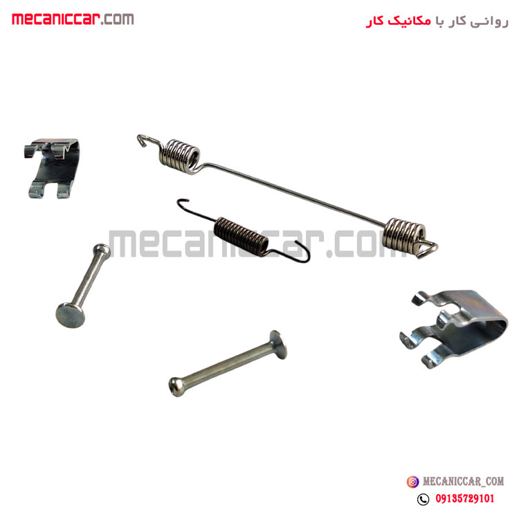 ست فنر لنت چرخ عقب جدید ال نود (l90) الما
