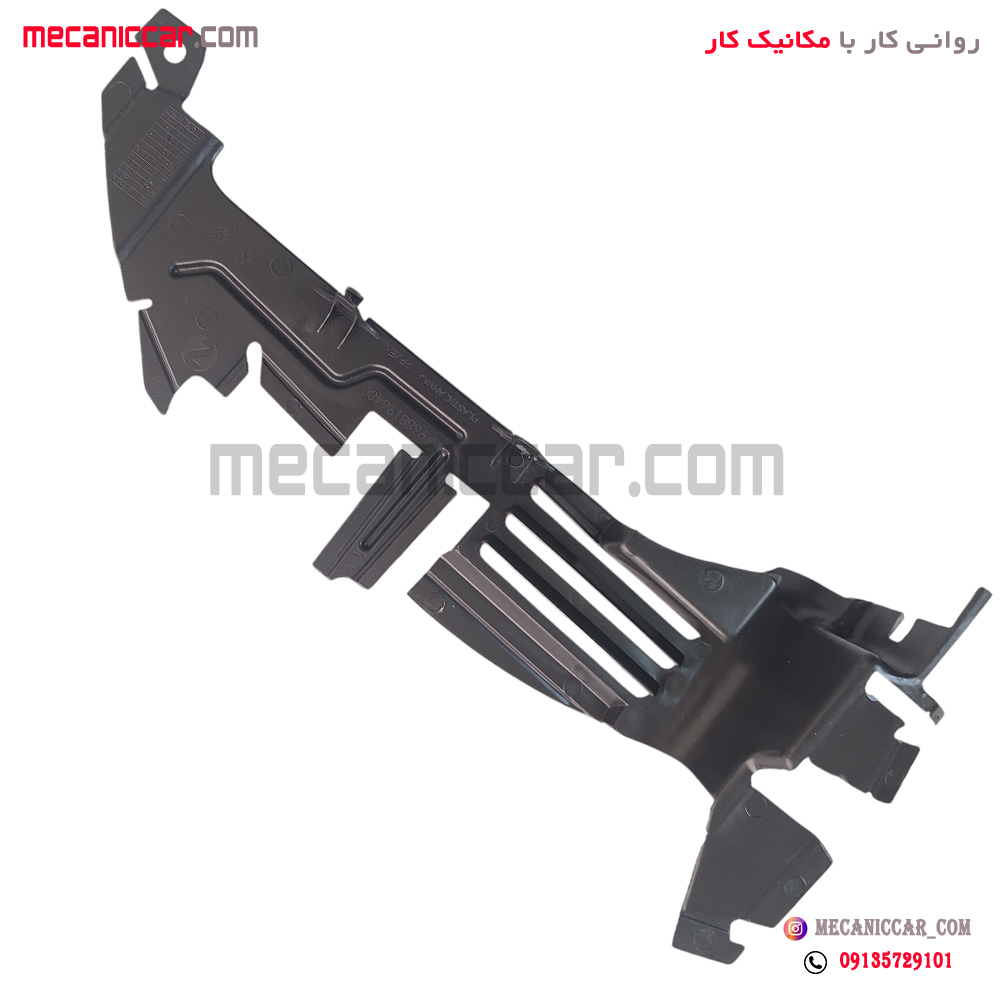 صفحه محافظ هدایت کننده جریان هوا (بادگیر) راست پژو 207 ایساکو
