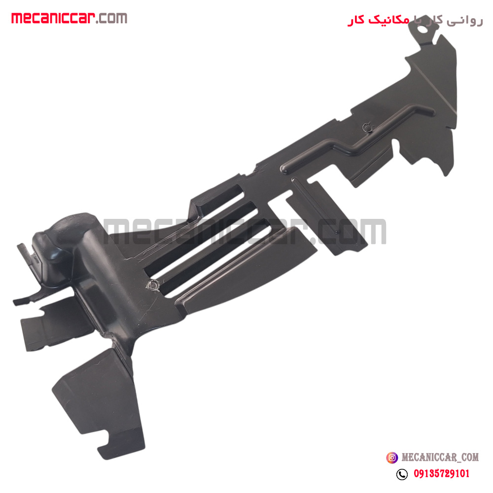 صفحه محافظ هدایت کننده جریان هوا (بادگیر) راست پژو 207 ایساکو