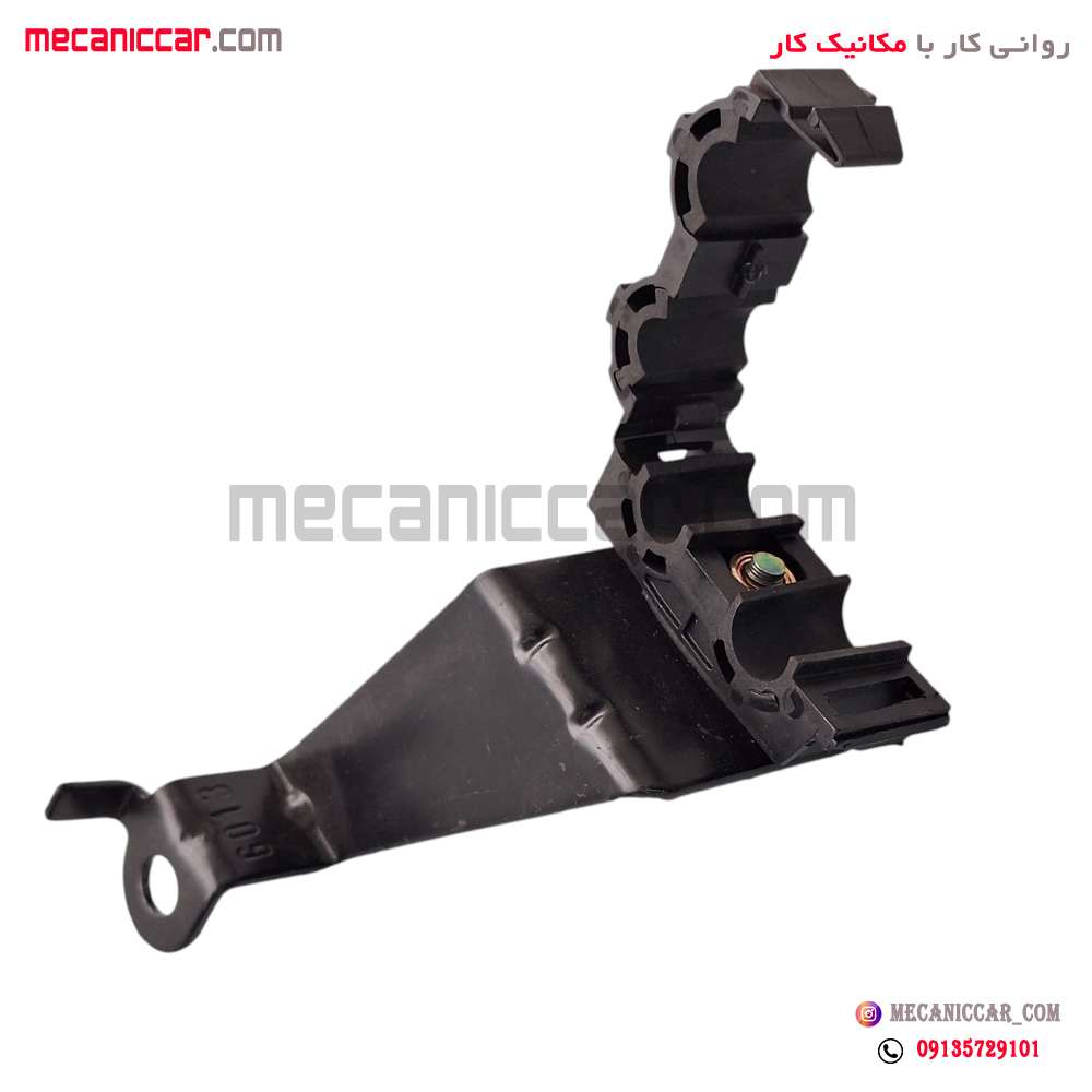 پایه فلزی لوله رفت و برگشت روغن هیدرولیک فرمان پژو 206 و رانا ایساکو
